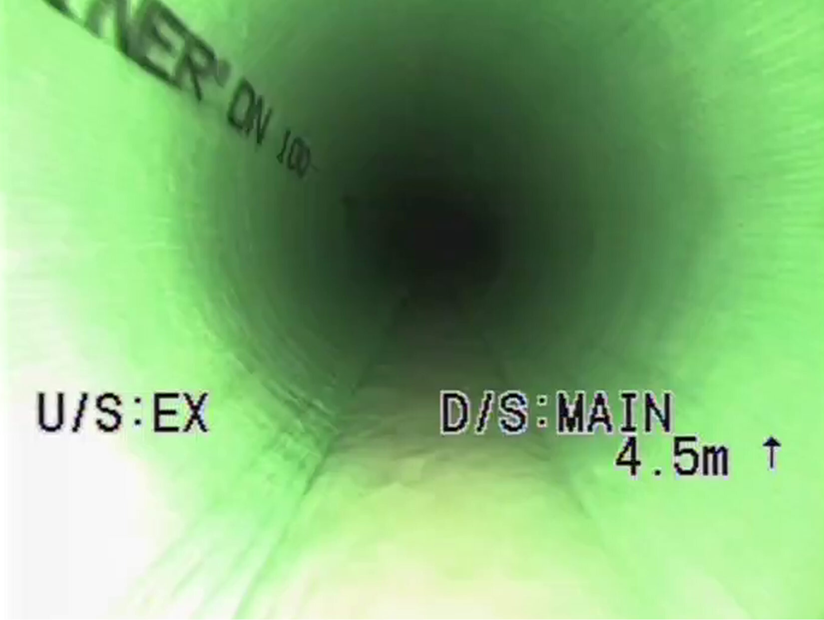 Another CIPP liner inside a pipeline